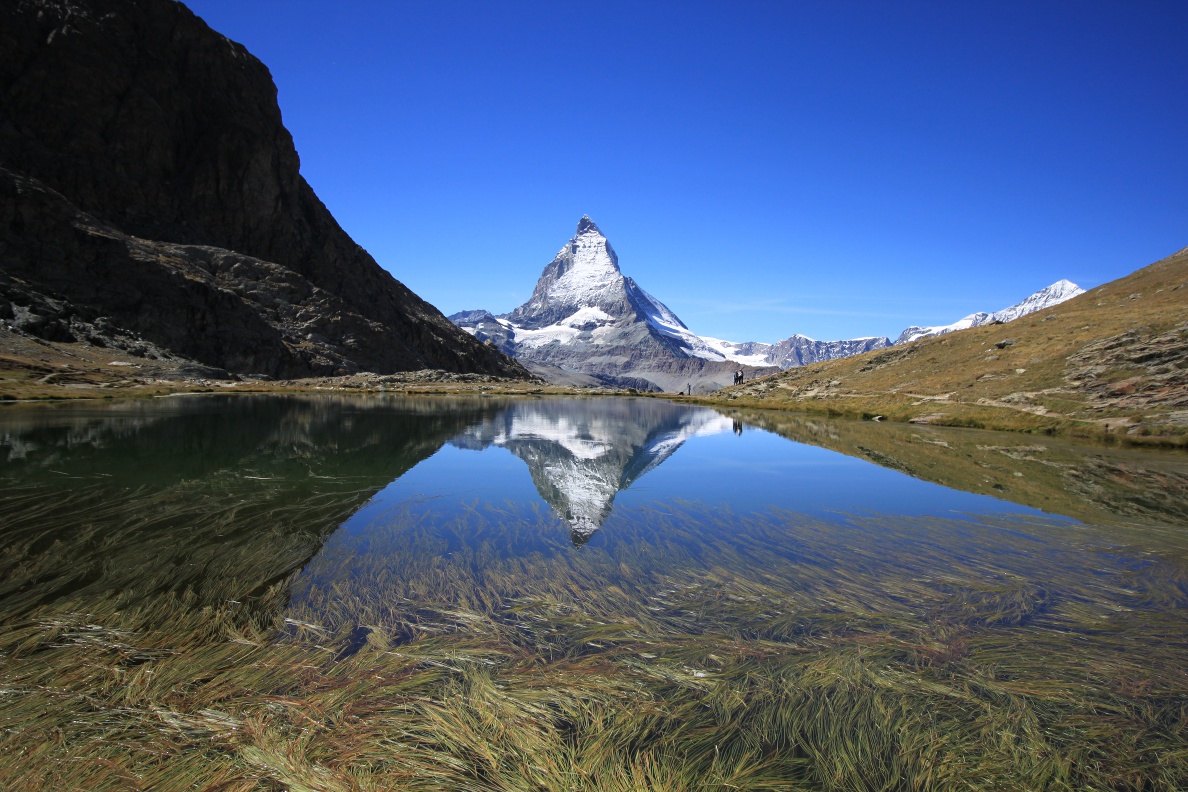 The famous Riffelsee lake | Gornergrat Bahn