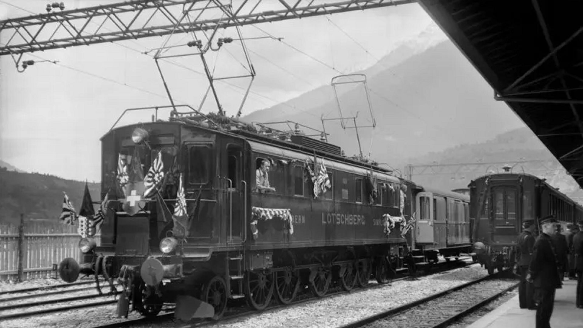 Lötschberg Eröffnung