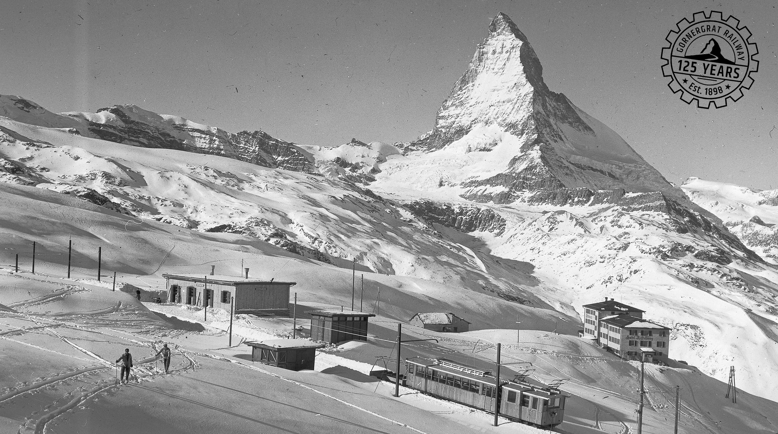 Label 125 Jahre Gornergrat Bahn