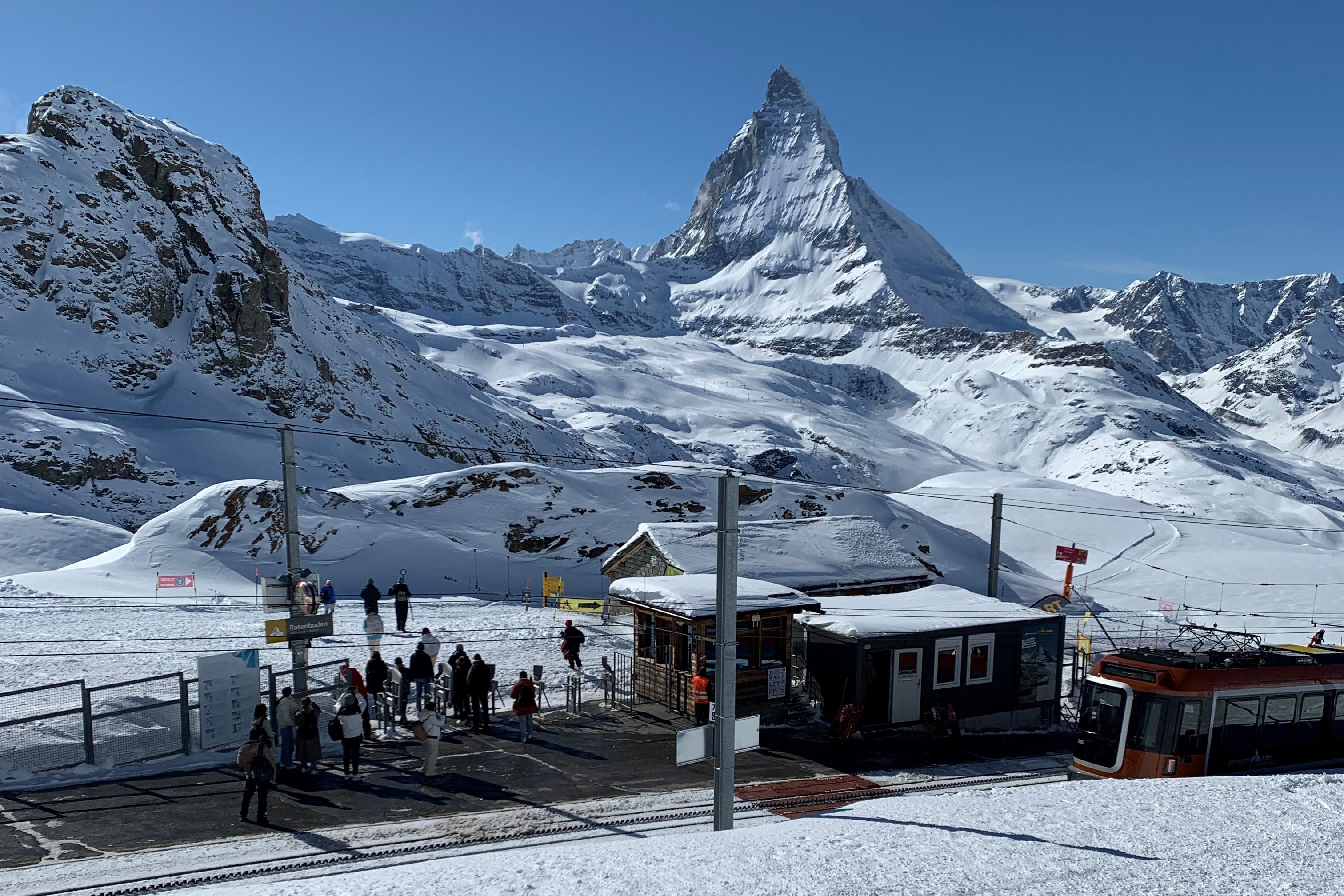 Station Riffelberg im Winter