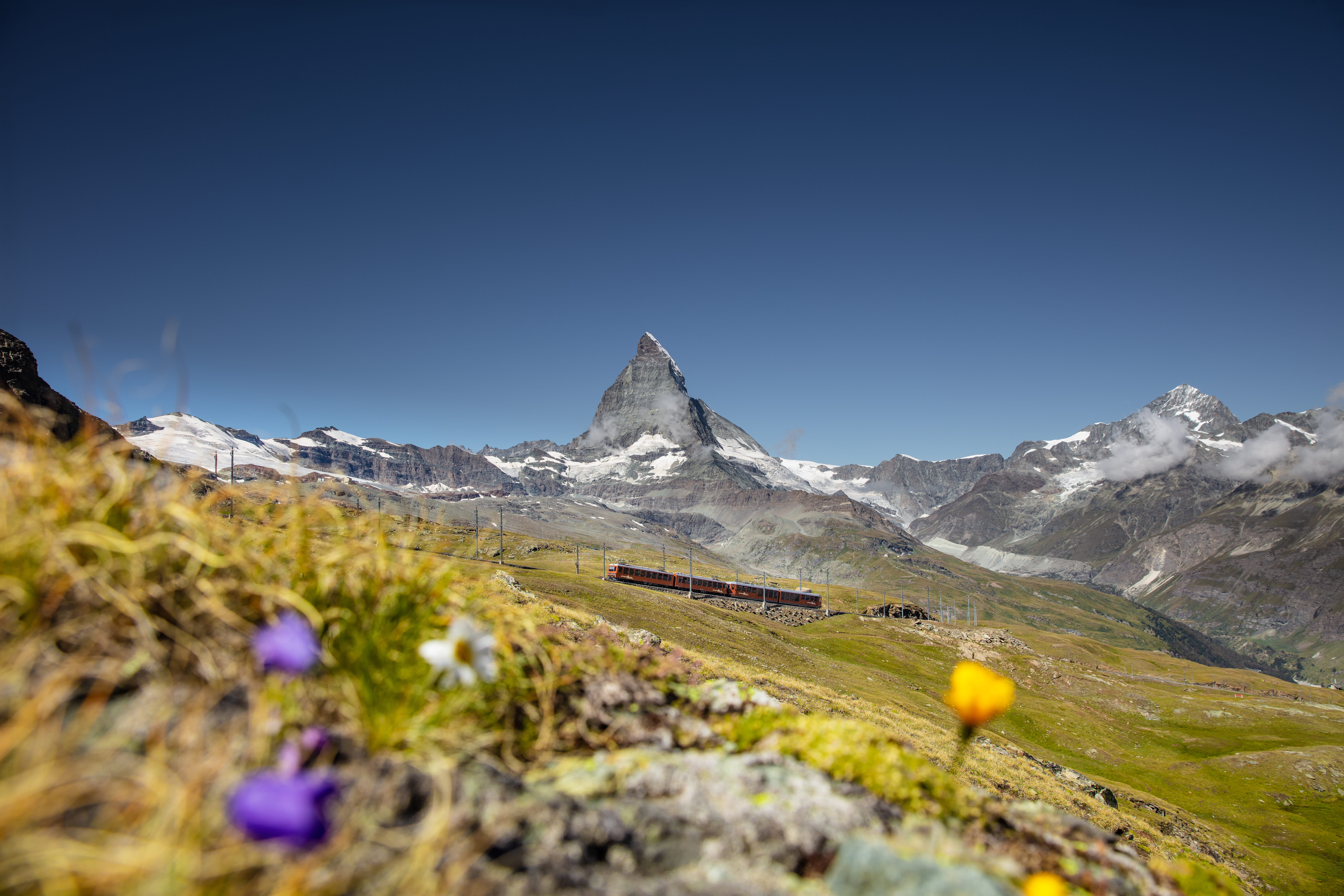 Gornergrat Bahn Riffelberg Sommer