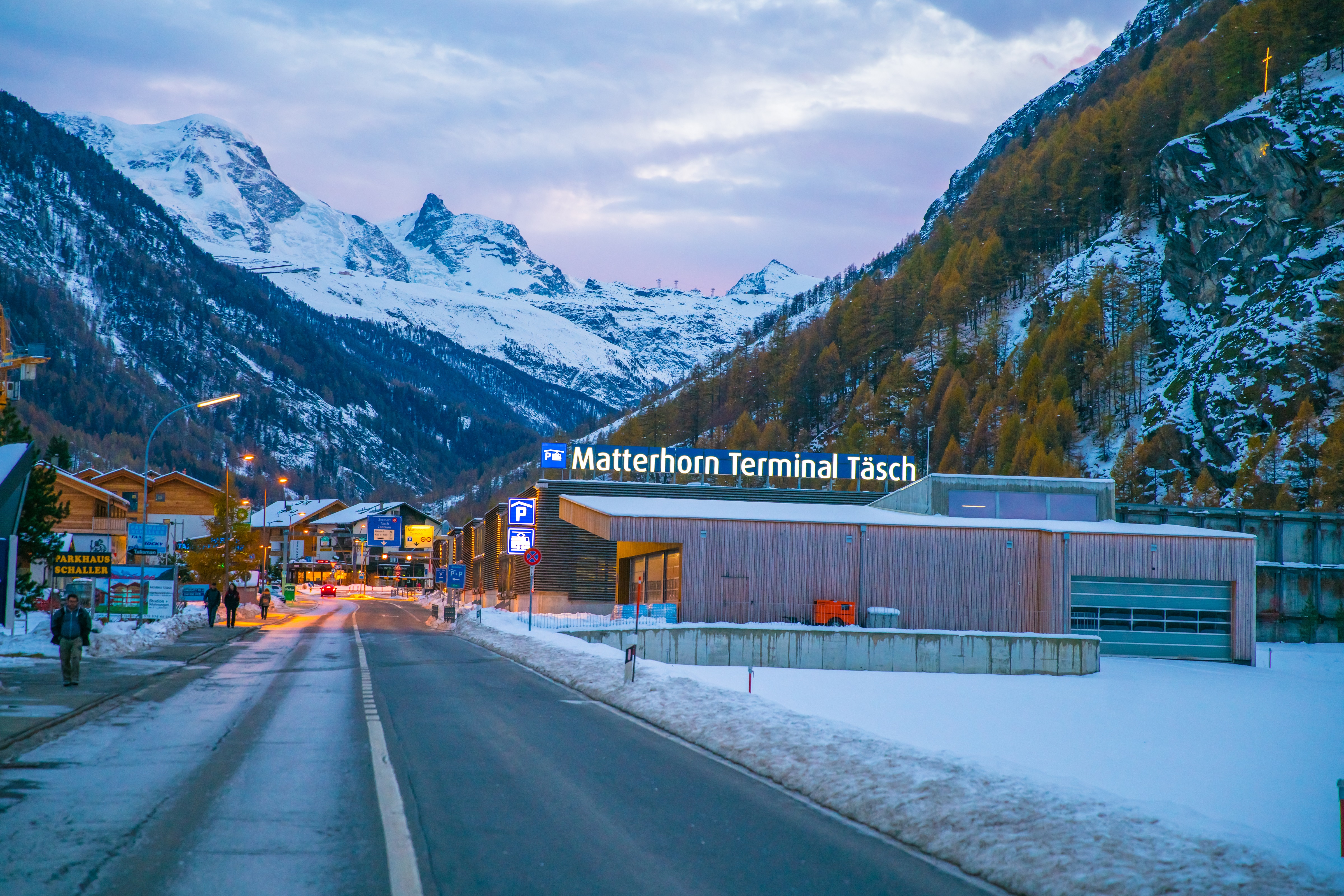 Parking Täsch Tarif: Parking Matterhorn Terminal – PRVOE