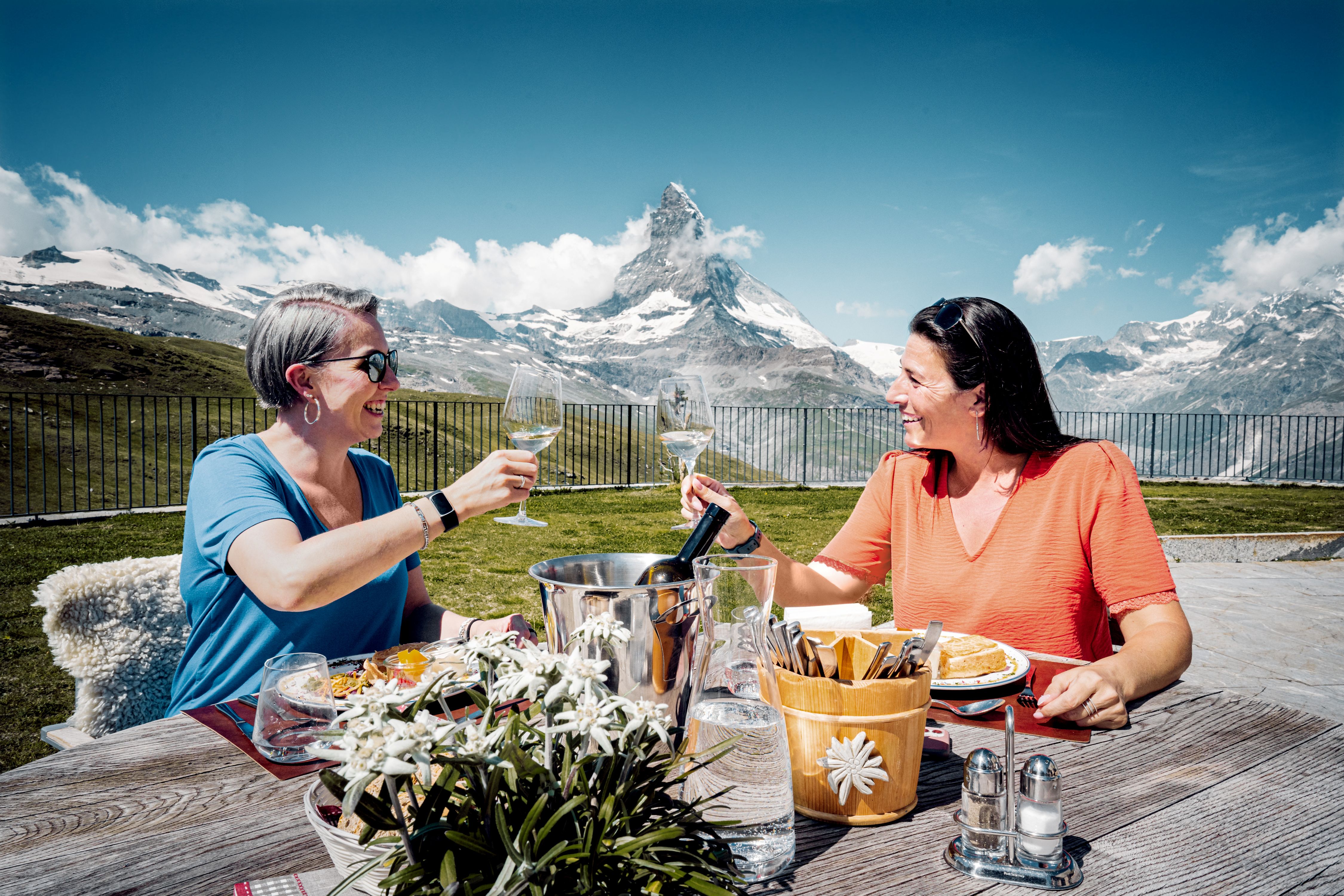 Billet gourmand au Gornergrat en été