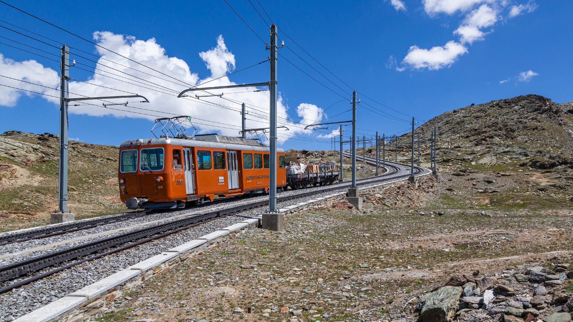 Triebwagen Gornergrat Bahn 3061