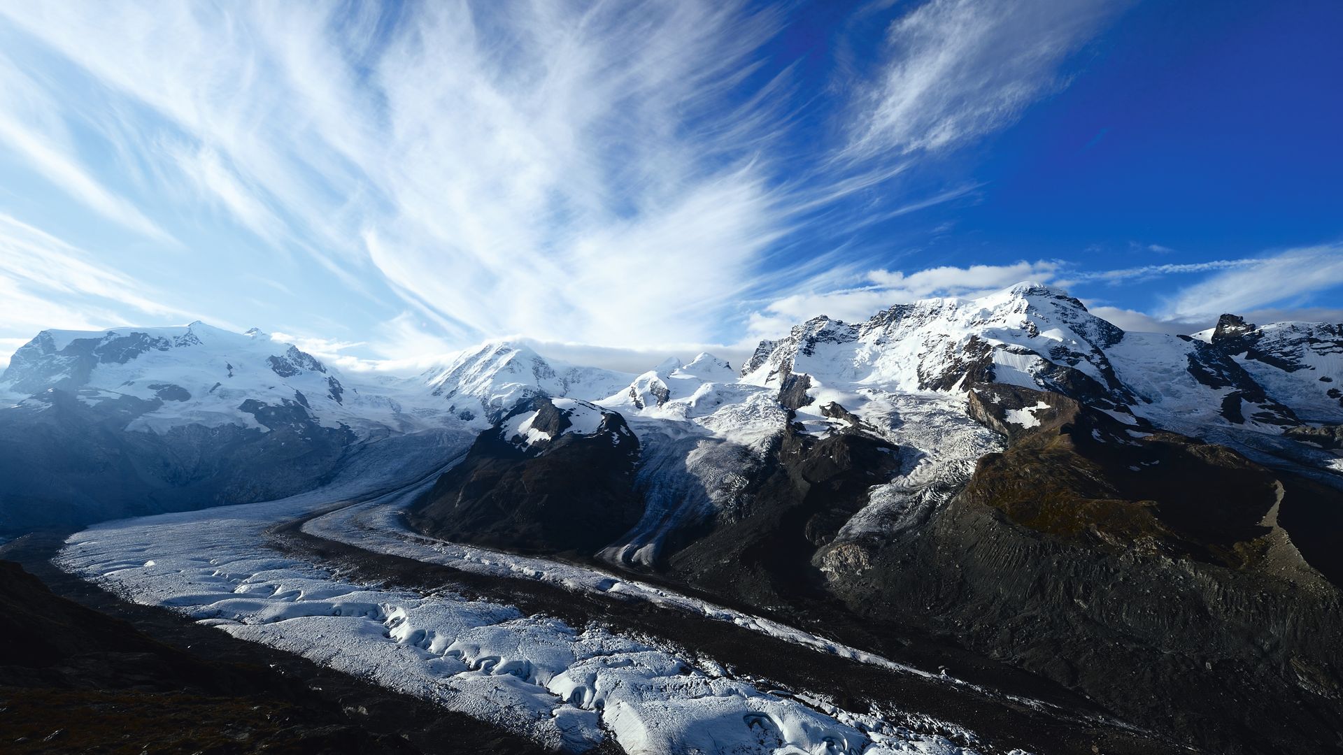 Gletscher Sheeptrail
