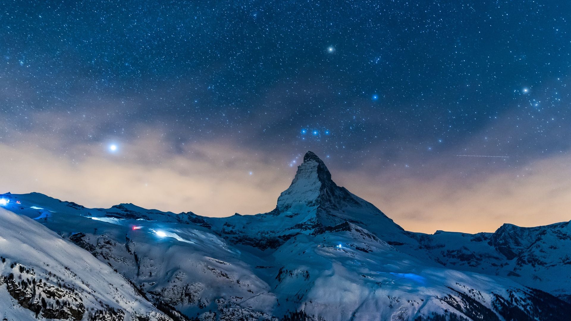 Sternenhimmel Gornergrat Matterhorn
