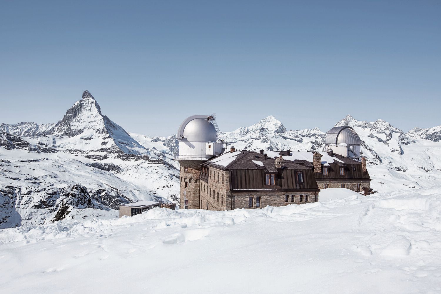 Kulmhotel Gornergrat im Winter