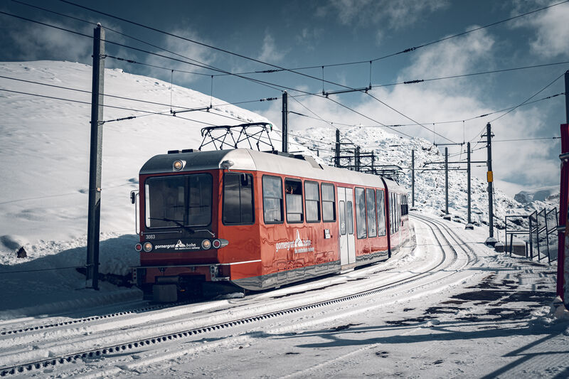 Gornergrat Bahn on Rotenboden 