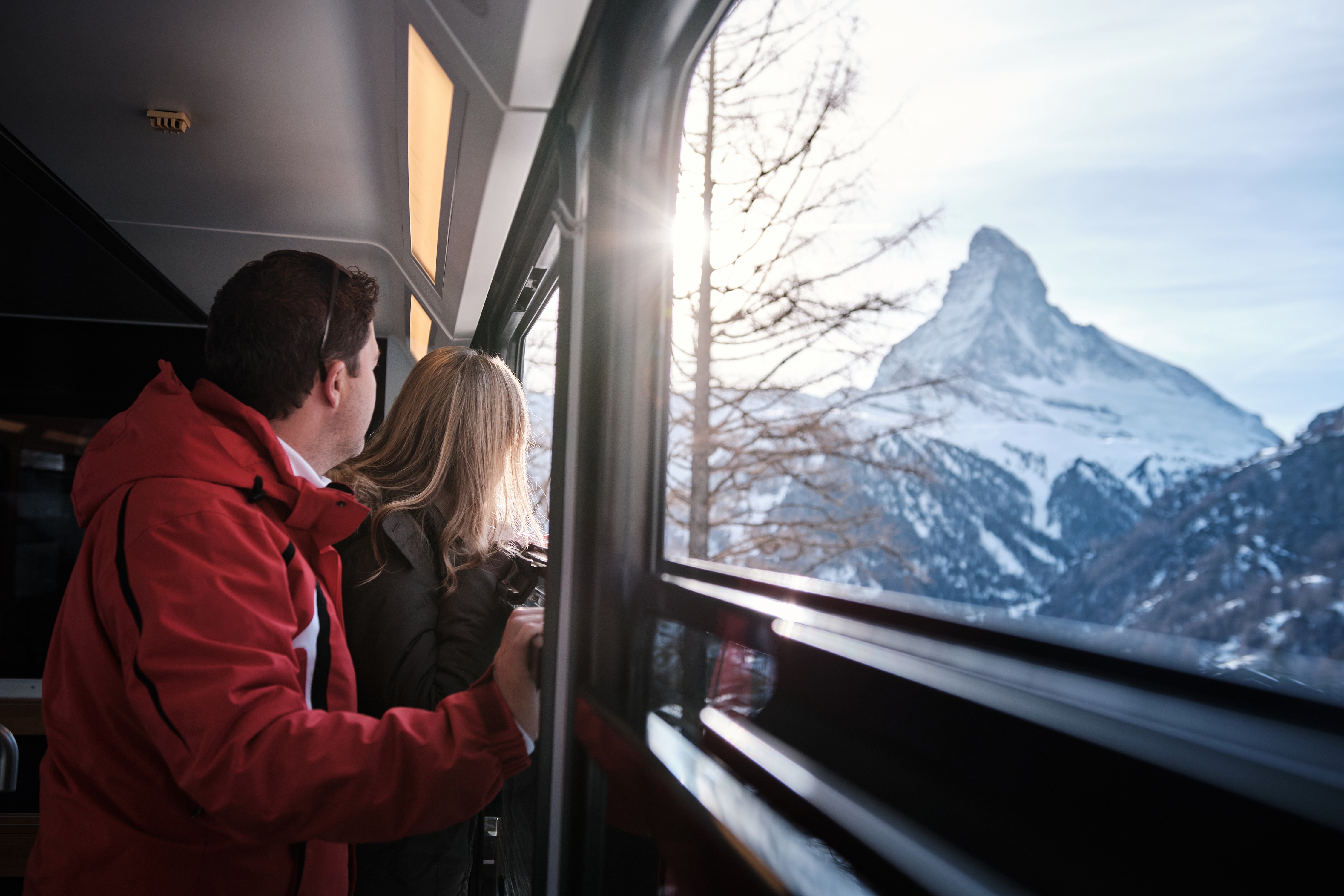 Gornergrat Aussicht Winter