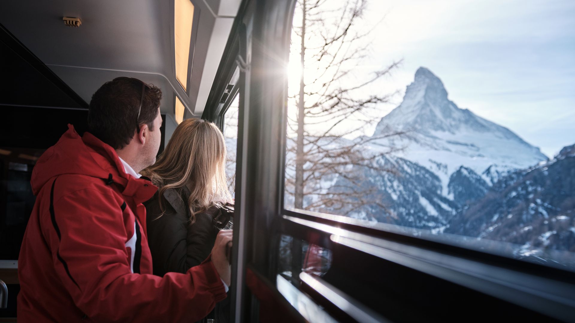 Gornergrat Aussicht Winter
