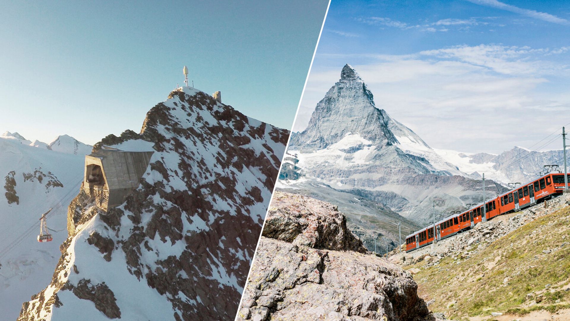 Peak2Peak: Gornergrat Bahn und Matterhorn glacier paradise an einem Tag erleben!