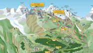 Interaktive Panoramakarte Gornergrat Bahn