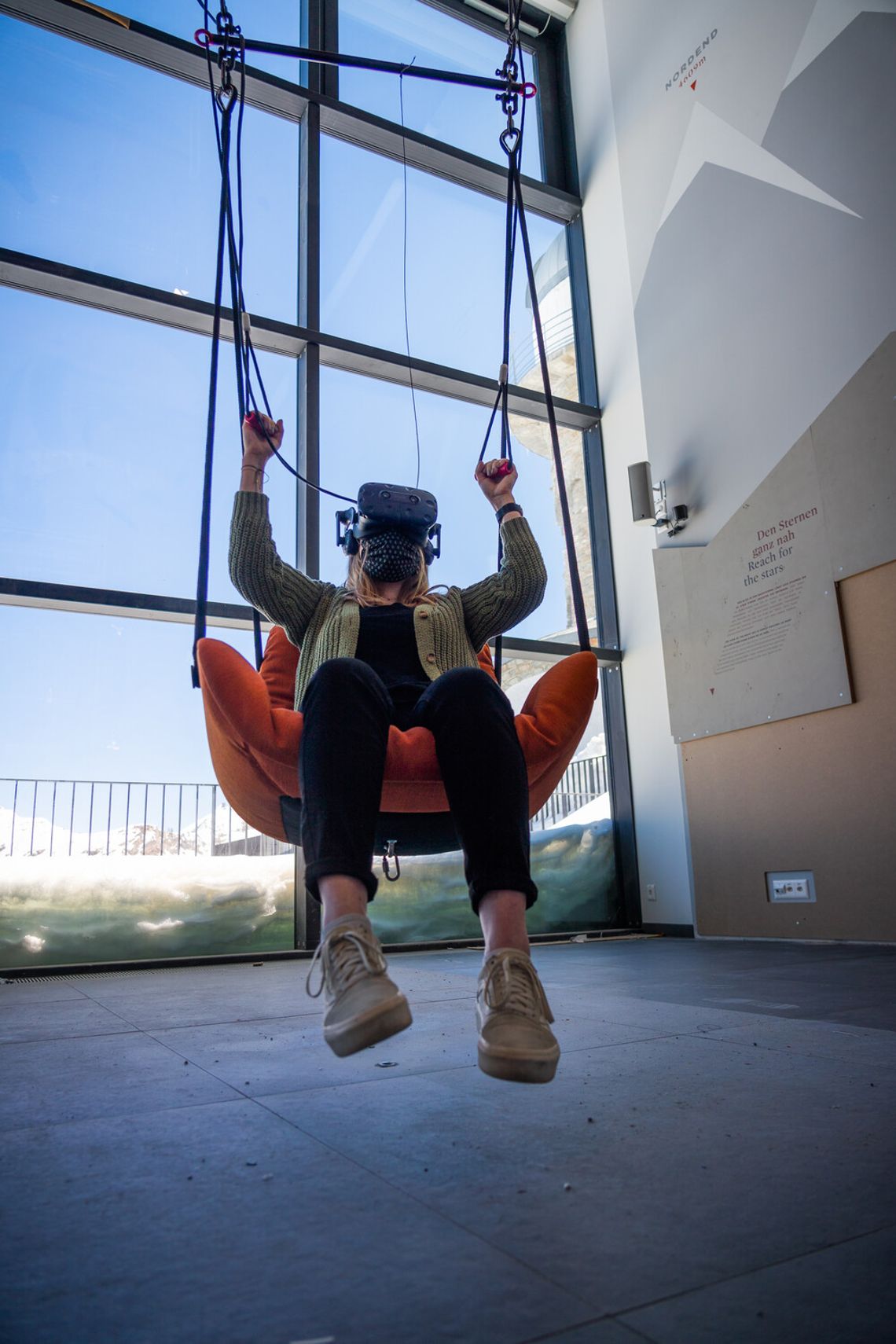 Zooom the Matterhorn - Virtual Reality Paragliding am Gornergrat
