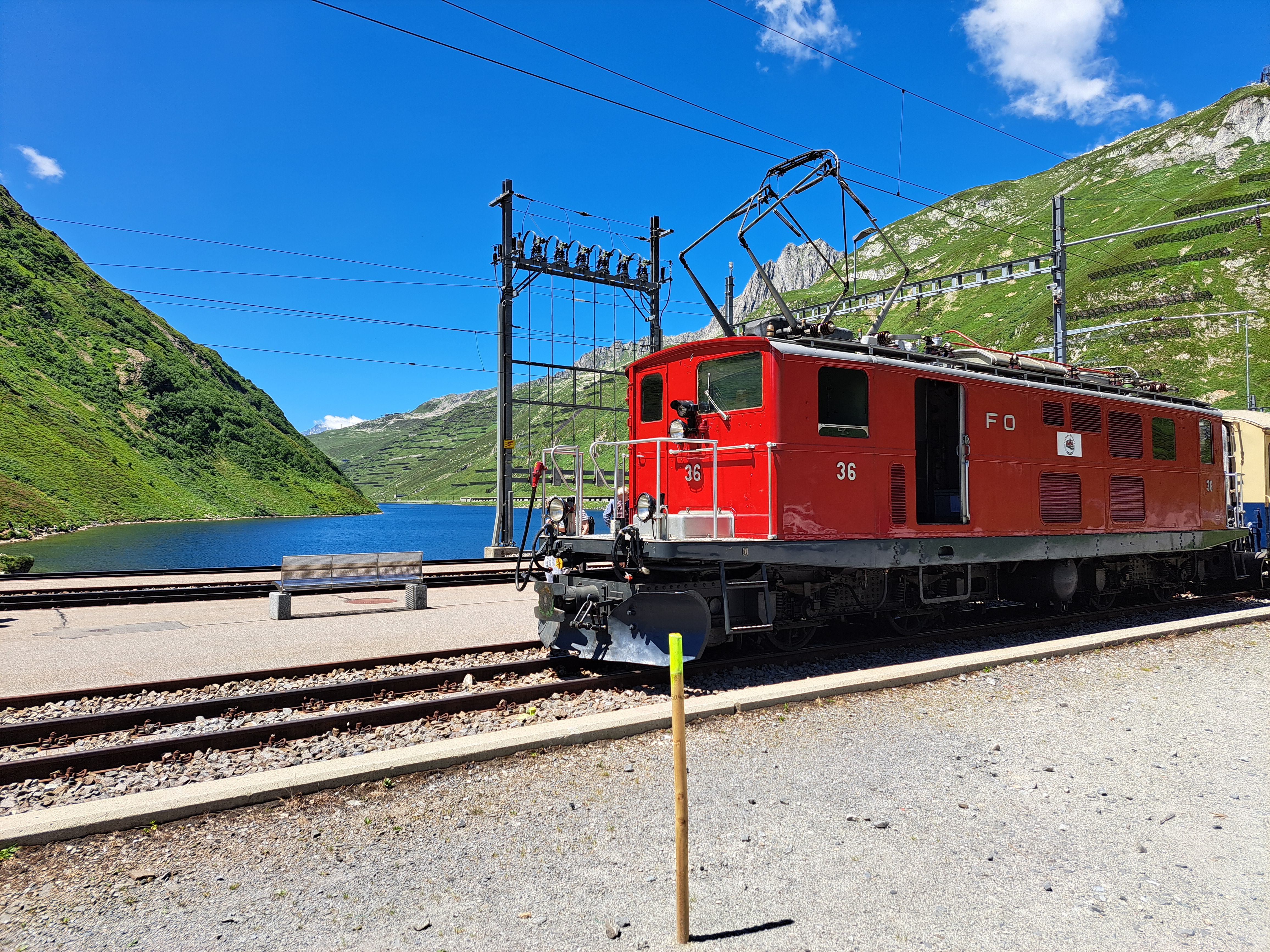 Lokomotive 36 FO Oberalppass