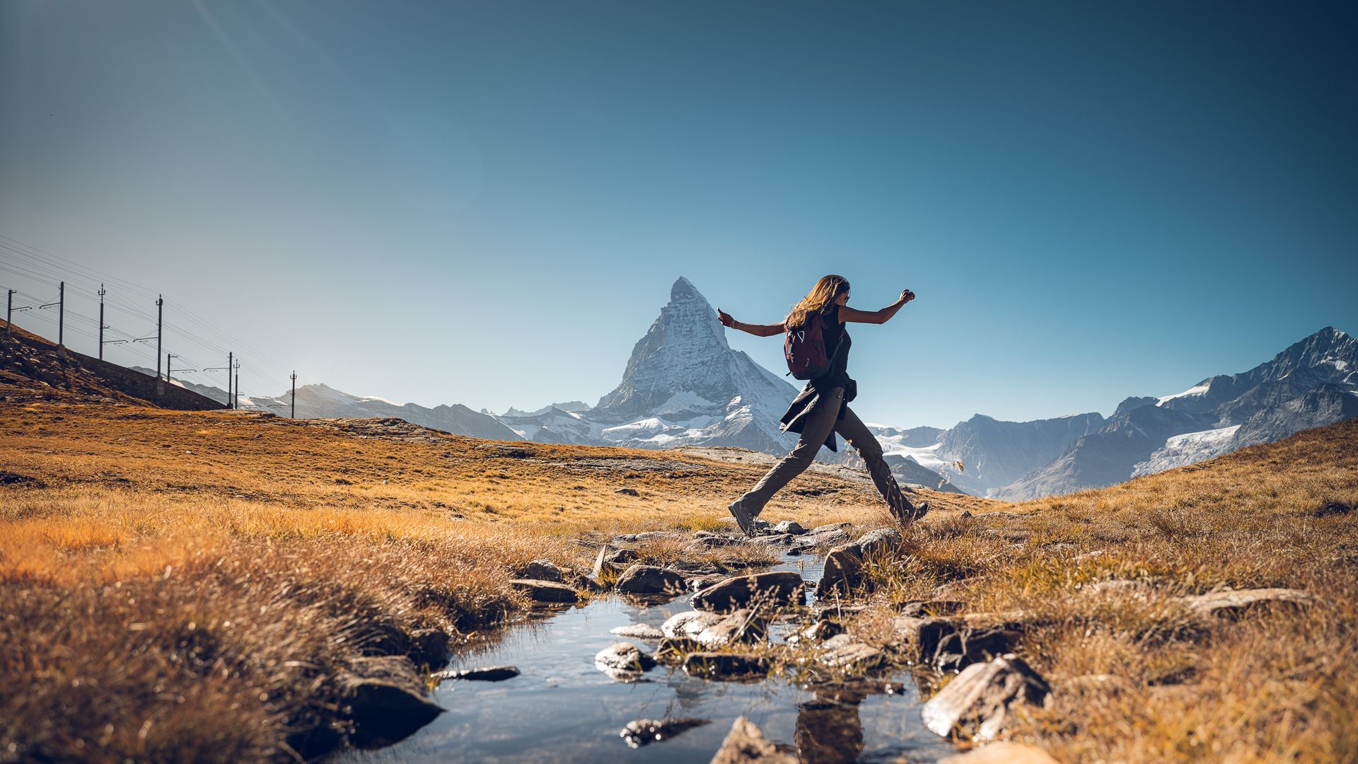 Hiking,Matterhorn,Autumn