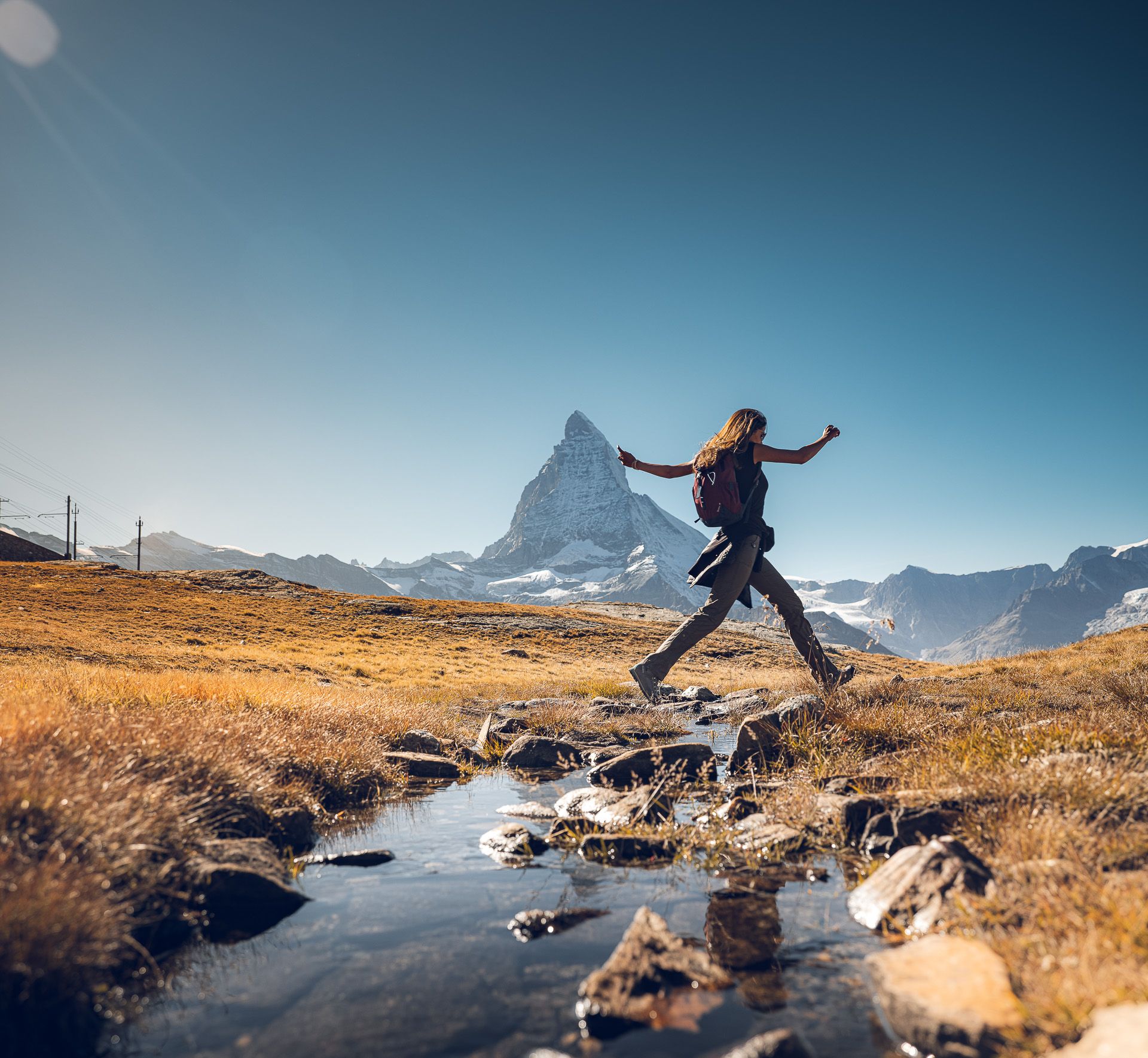Hiking,Matterhorn,Autumn