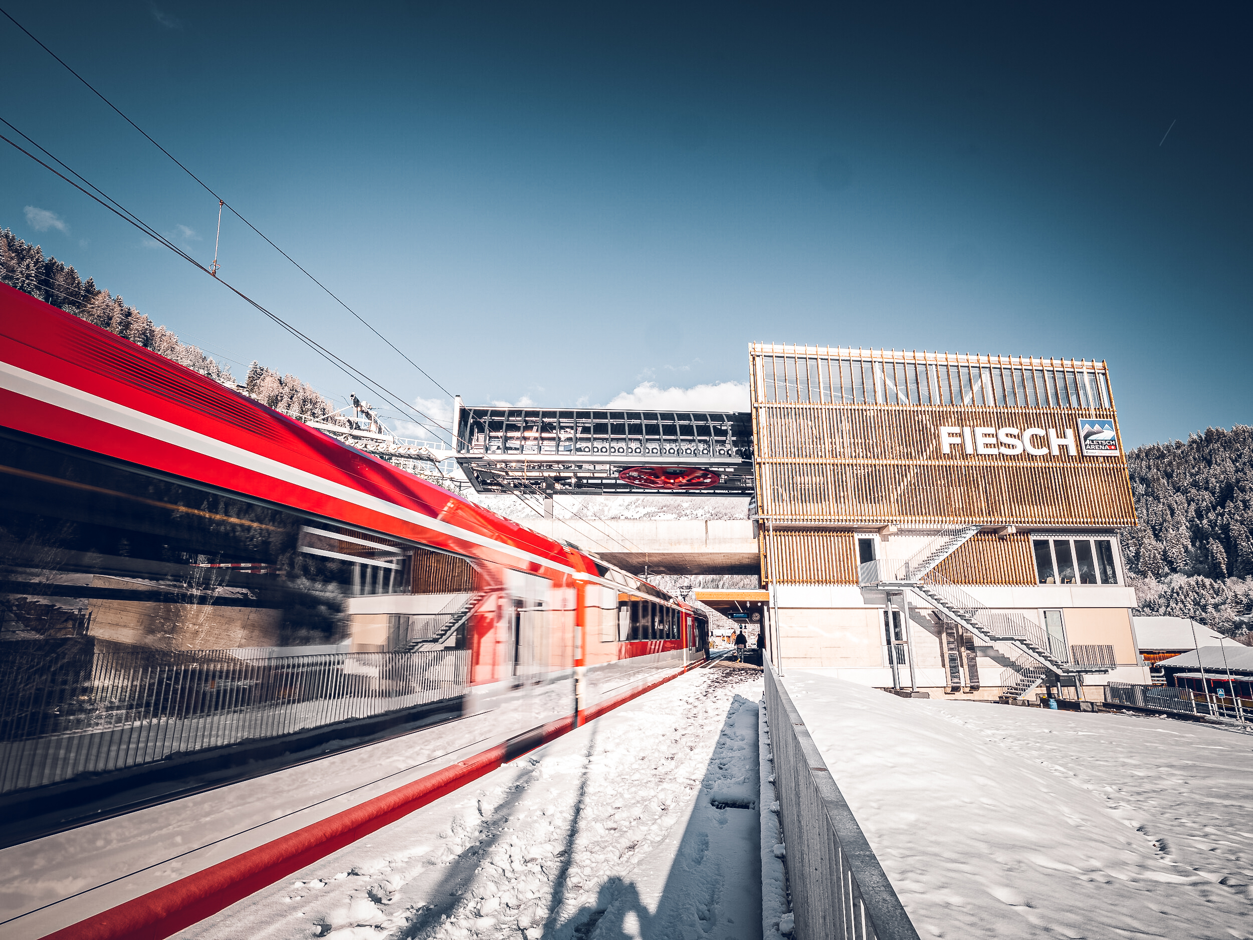 Gare de Fiesch du Matterhorn Gotthard Bahn