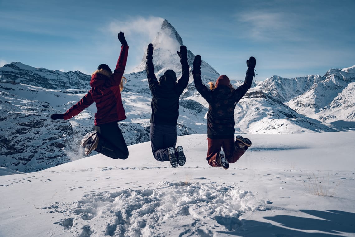 Gornergrat-Schlitteln-Winterwandern-Winte Gornergrat-Schlitteln-Winterwandern-Winte