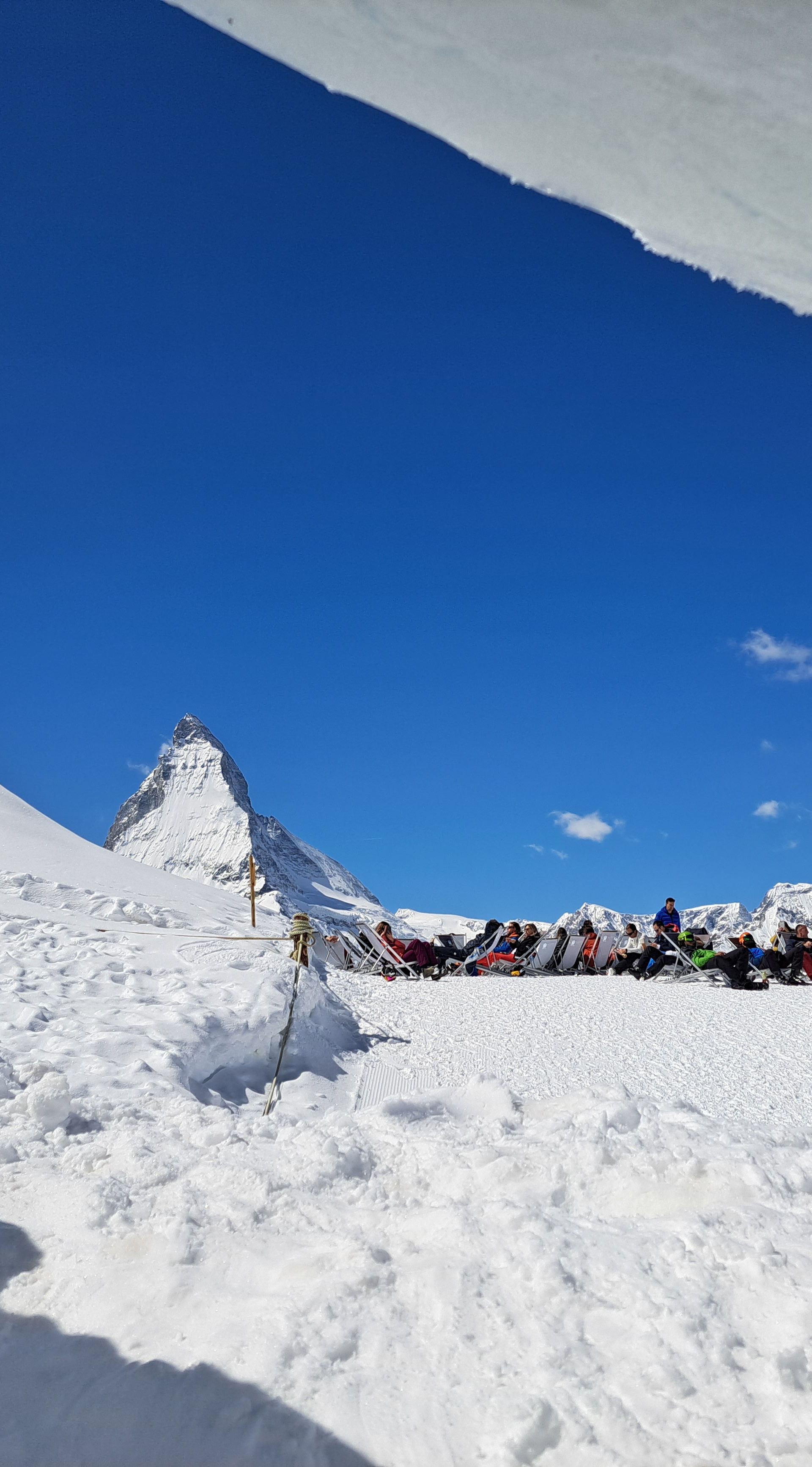 Igludorf Blick nach draussen