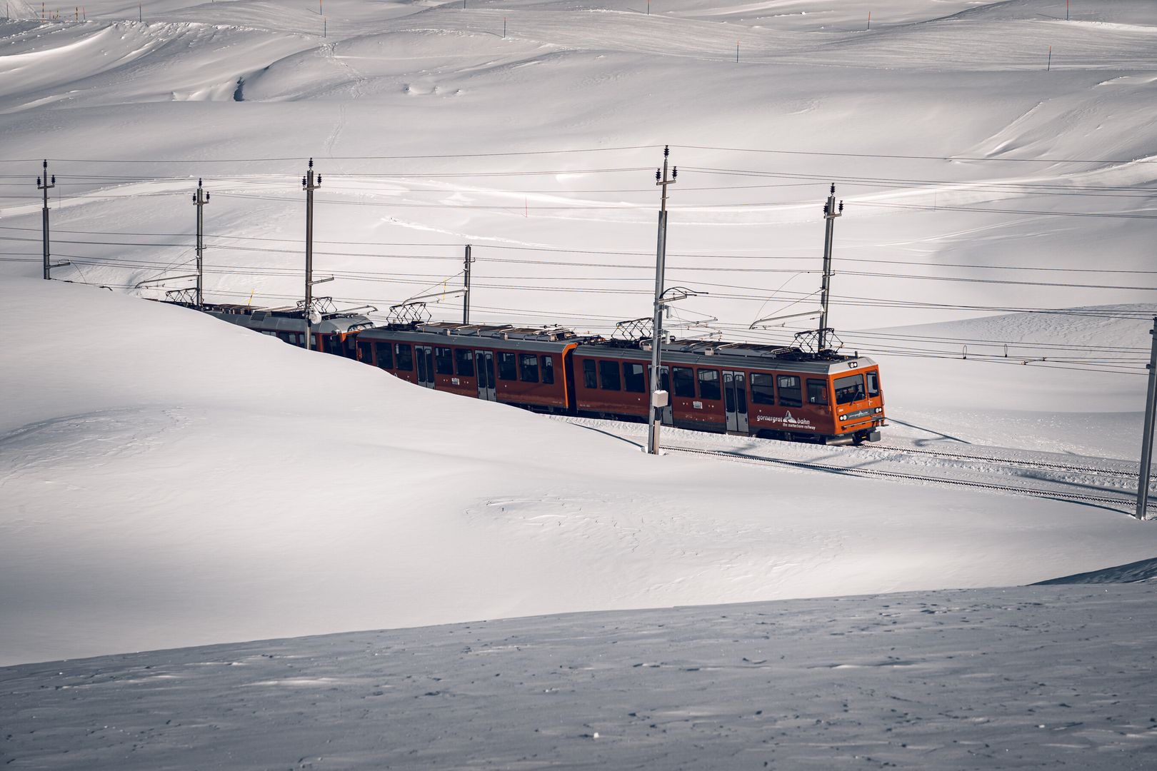 Gornergrat Bahn im Winter