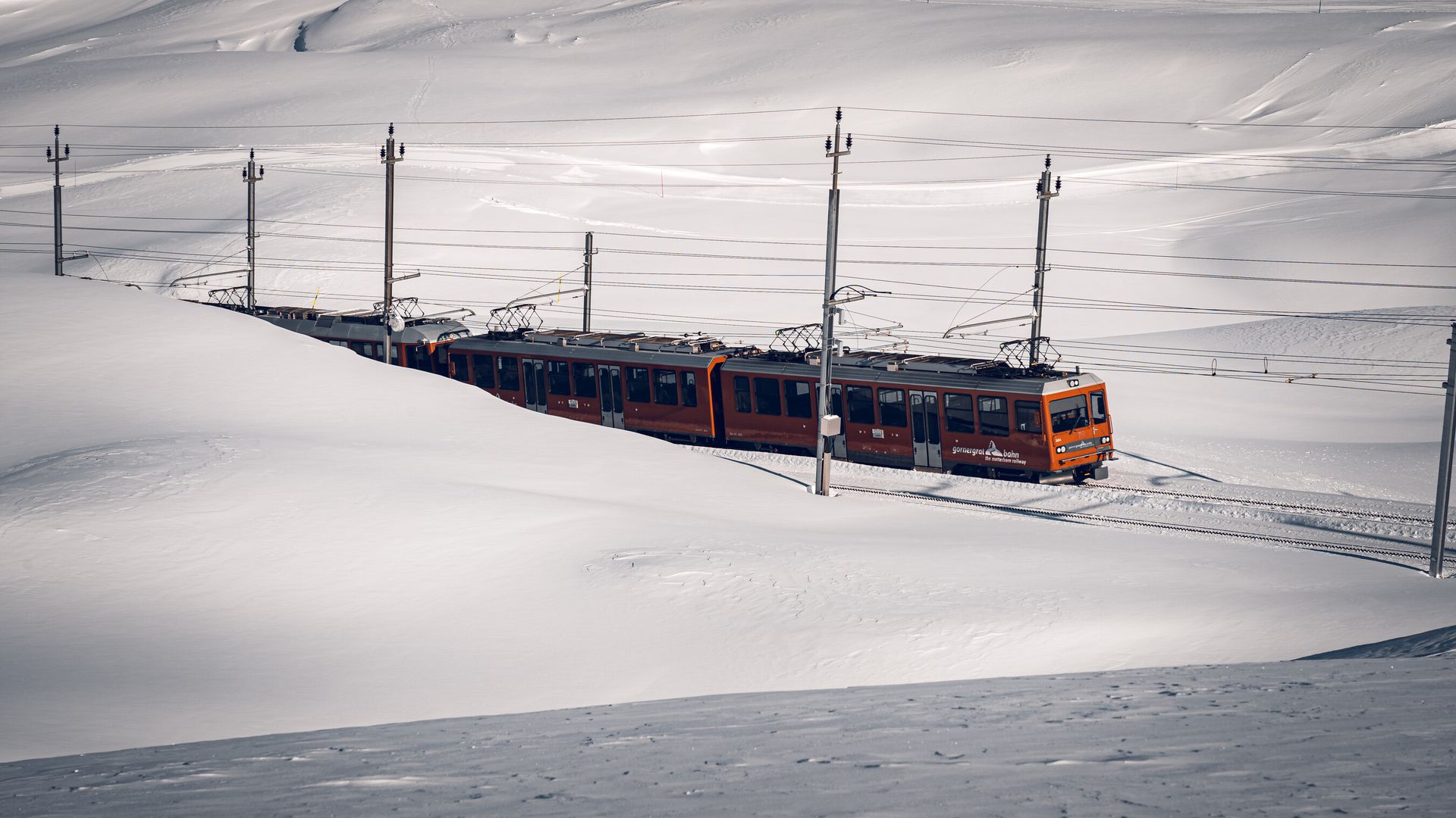 Gornergrat Bahn im Winter