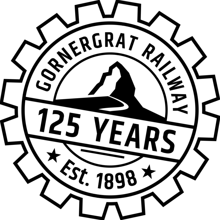 Label 125 Jahre GGB schwarz