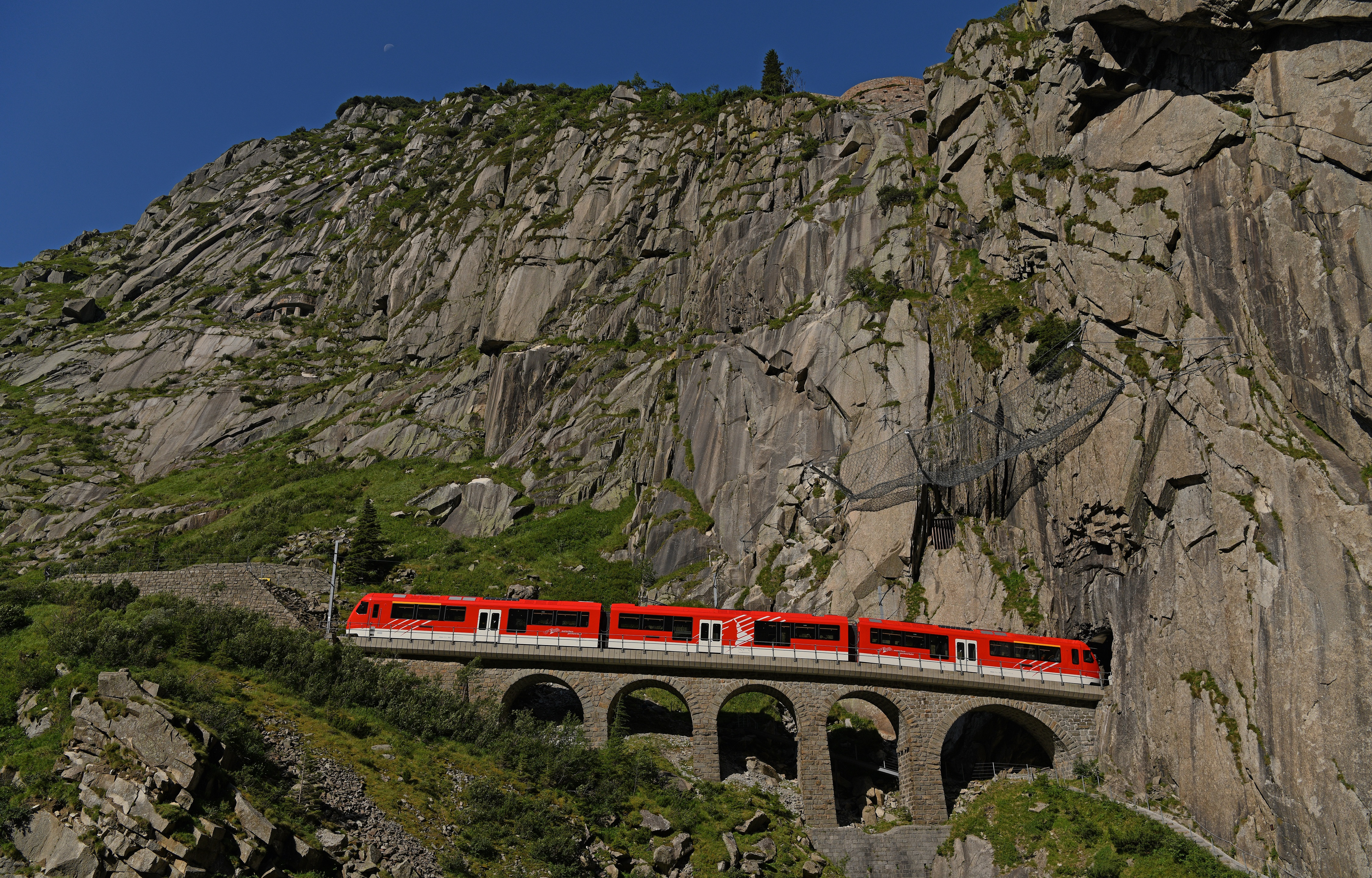 Orion in der Schöllenenschlucht