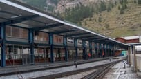 Gornergrat Bahn Zermatt valley station