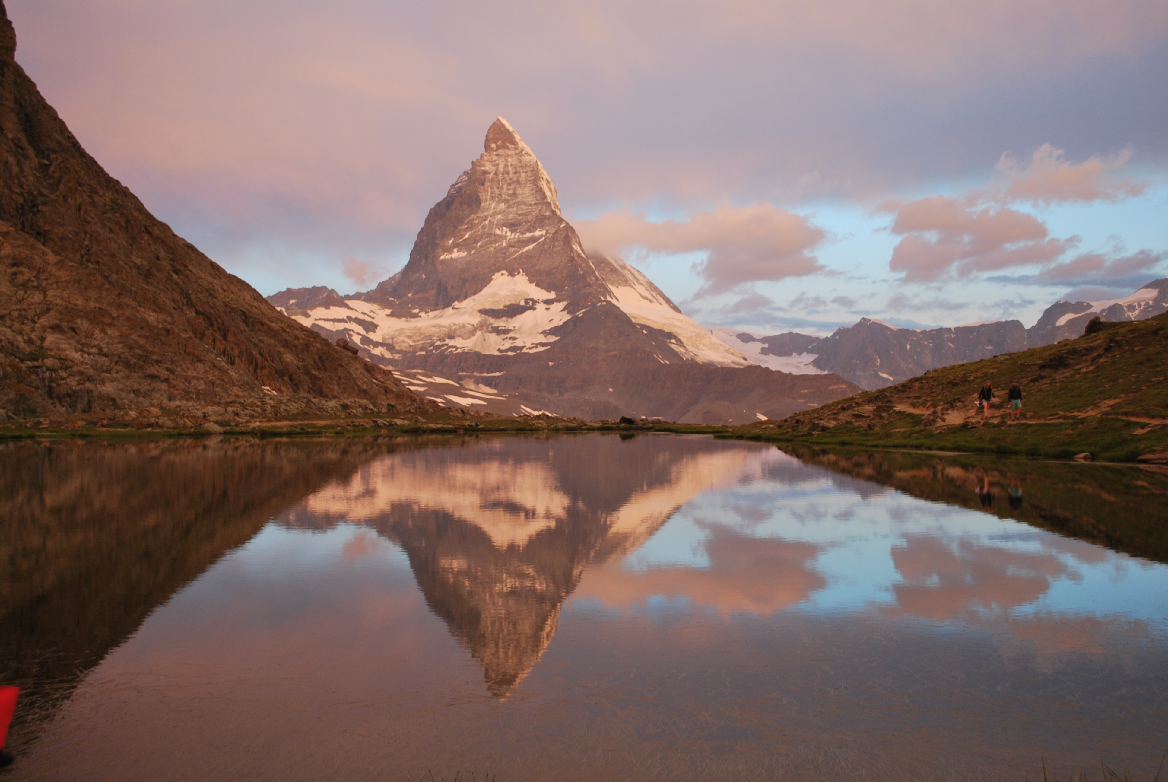 Lever du soleil Riffelsee