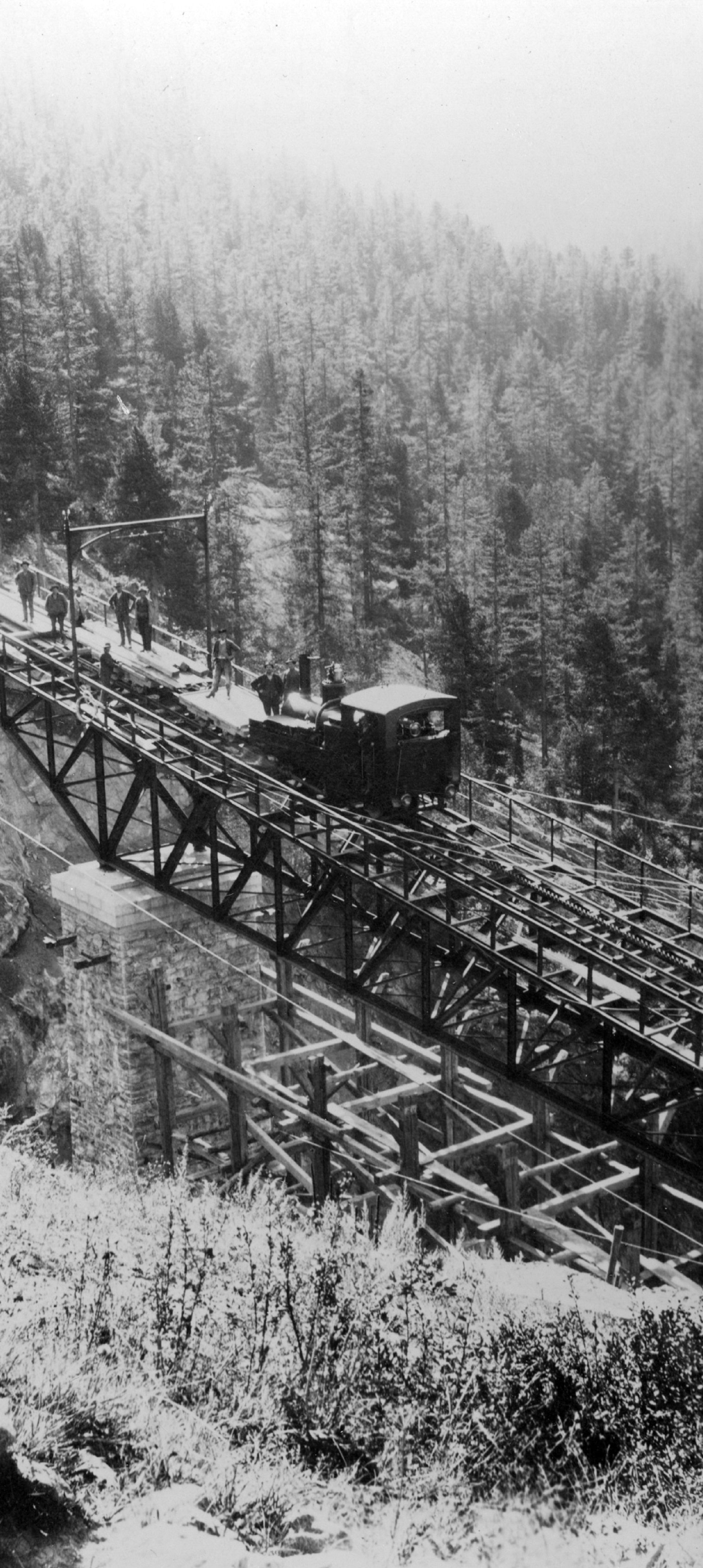 Bau Findelbachbrücke