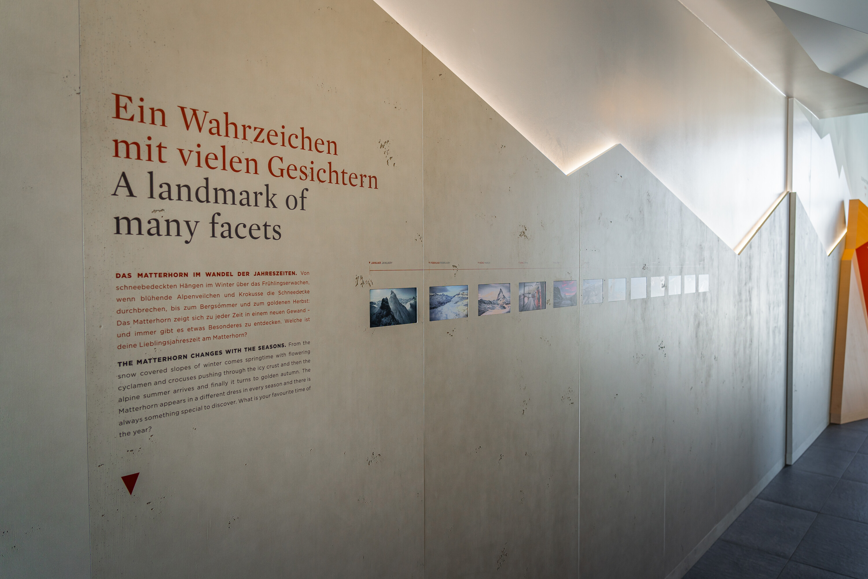 Le Cervin au fil des saisons - Zooom the Matterhorn, monde d'aventure sur le Gornergrat, Zermatt